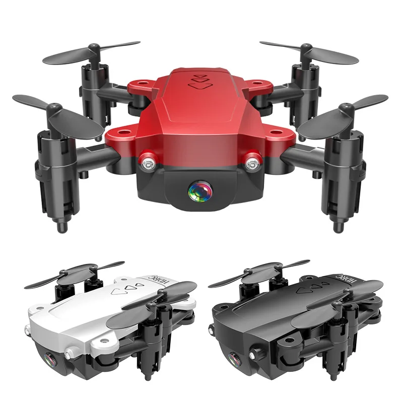 Cheap Folding mini Drone 4K HD Wide-angle Camera Aerial WiFi fpv Quadcopter Altitude Hold Long Battery Life RC Helicopter toys