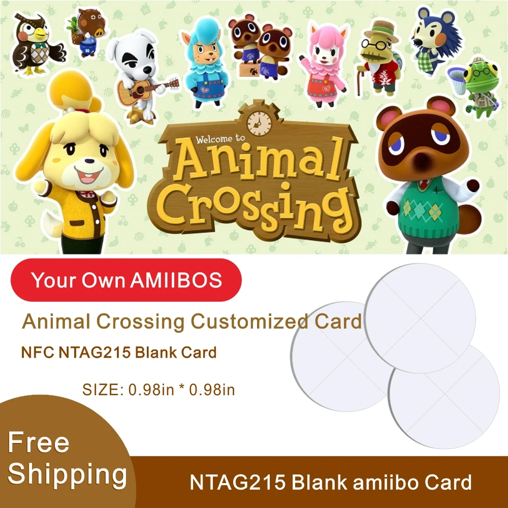 1 шт. Ntag215 карты Amiibo Mini Nfc для скрещивания животных Zelda 25 мм 215 карт TagMo NTAG215 NFC чип