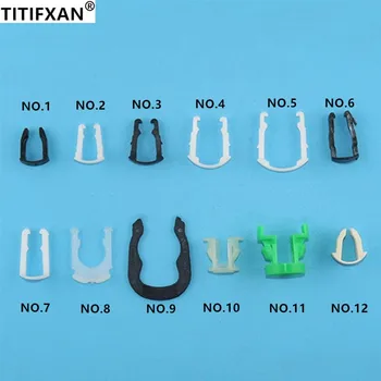 5/10Pcs Car Fuel Filter Pipe Connector Pin Plastic Fastener Clip For Ford Toyota VW Skoda Mazda Chevrolet Nissan Volvo 1