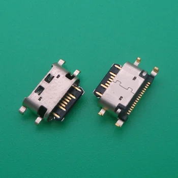 

2pcs SMT USB 3.1 Type-C 16pin 16 pin female connector For Mobile Phone Charging port Charging Socket repair parts replacement