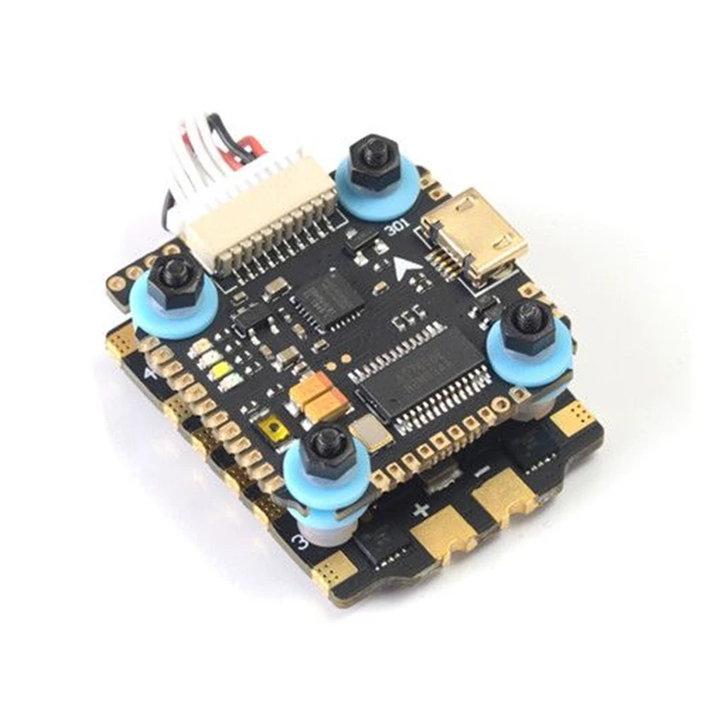 Мамба F722 мини Betaflight Контроллер полета OSD 5 V/2A и 306 30A 2-6S Blheli_32 Dshot1200 FPV гоночный бесщеточный ESC