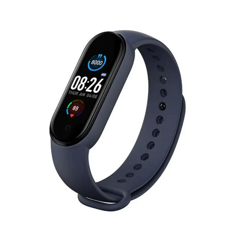 M5 Smart Watches Smart Band Sport Fitness Tracker Pedometer Heart Rate Blood Pressure Monitor Bracelet For Men Women 2022