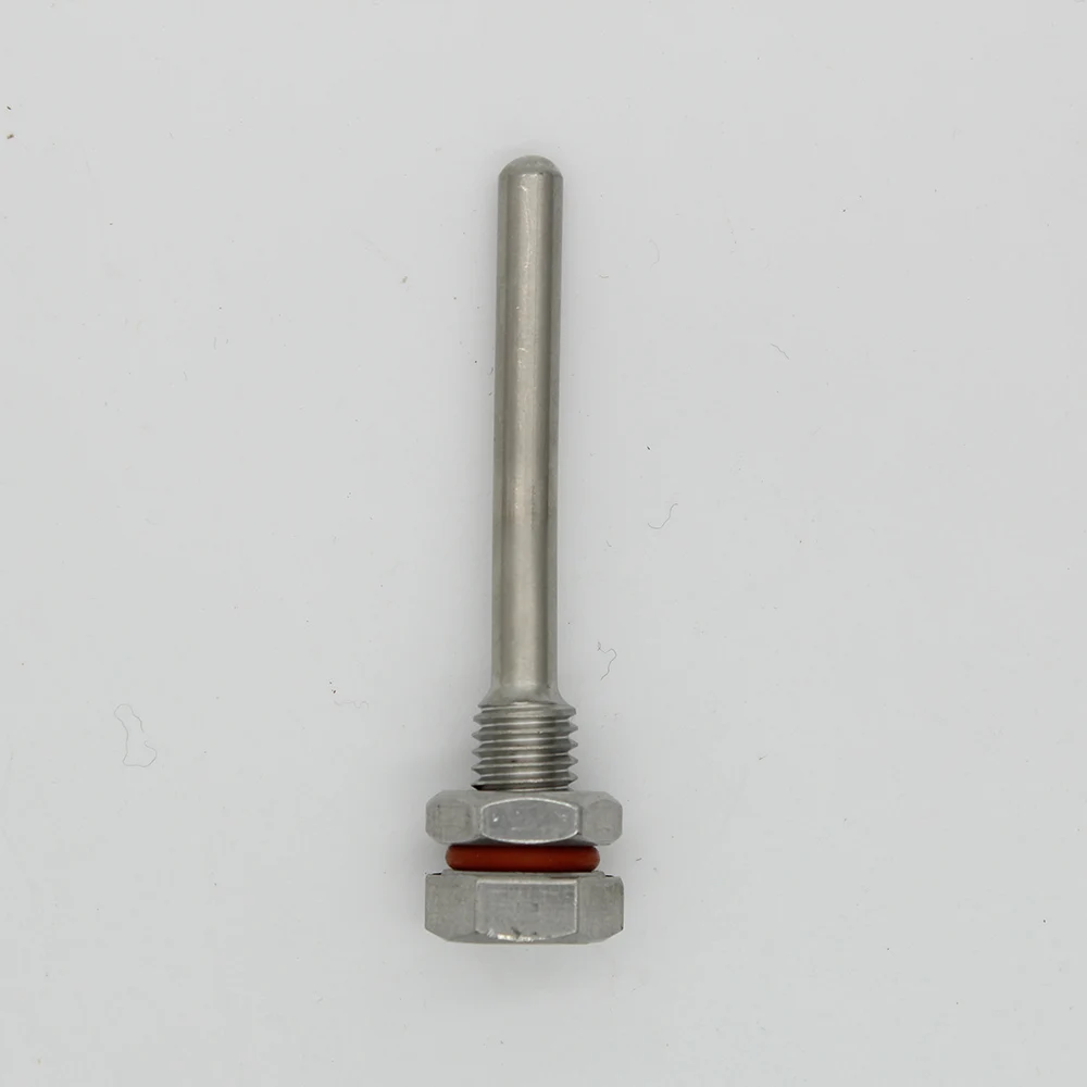 thermowell manga de imersao bolso aco inoxidavel 304x45 x mm para max 6 mm 01