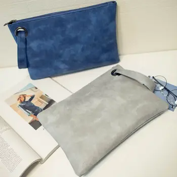 

Fashion Women Red and blue black and white bag Portable Hand Carry PU Bag Purse Durable Casual Small Makeup Bags Handbags