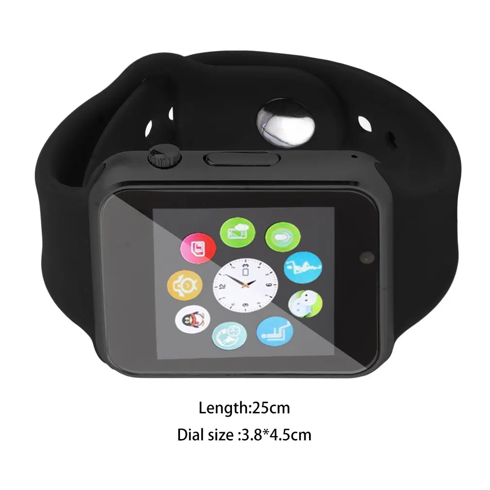 Смарт-часы Smartwatch A1 для мобильного телефона Android, функция подсчета шагов, подключение и синхронизация