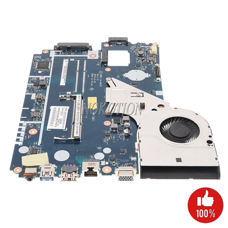 NOKOTION для Acer aspire E1 510 2500 материнская плата ноутбука NBY4711002 NB.Y4711.002 Z5WE3 LA A621P DDR3 SR1SG N2820