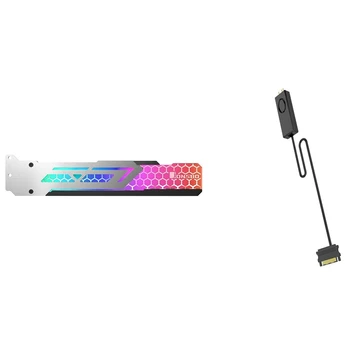 

JONSBO SATA Pin Power Supply ARGB Controller with Jonsbo VC-3 LED RGB Automatic Change Ie Card Bracket