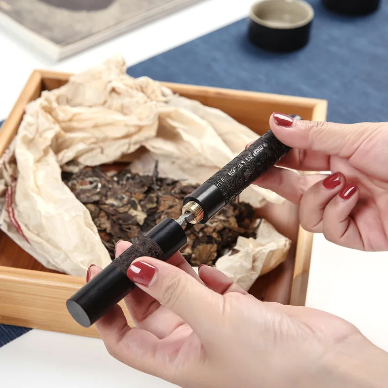 Производители оптом pu er cha dao Ebony дамасский нож Конус Белый чай черный чай Ча Дао чайные иголки, аксессуары для шитья