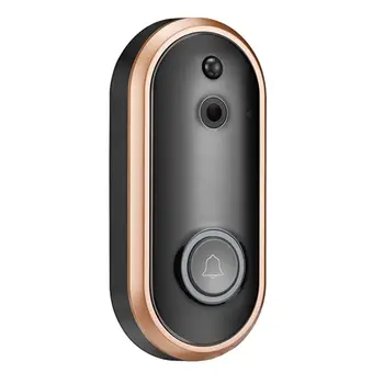 

1080P WiFi Doorbell Smart Home Security Camera Two-Way o PIR Motion Detection IR Night Vision Wireless Doorbell+Dingdong for