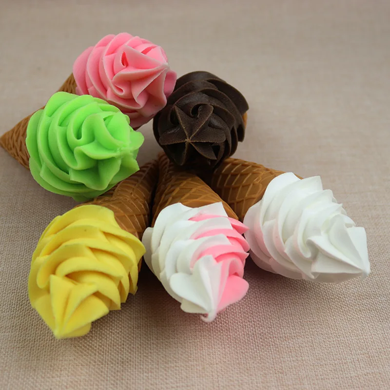 Simulated ice cream model fake ice cream cold food dessert photo props kids play toys Food Model Food Photography Props Kitchen Food Toys