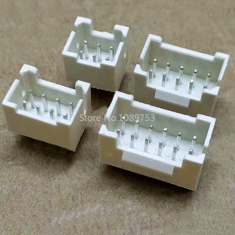 20PCS PHB 2.0mm Connector 2.0 Male Socket Straight Pin Double Row with Buckle PHSD Connectors 2*2/3/4/5/6/7/8/10P