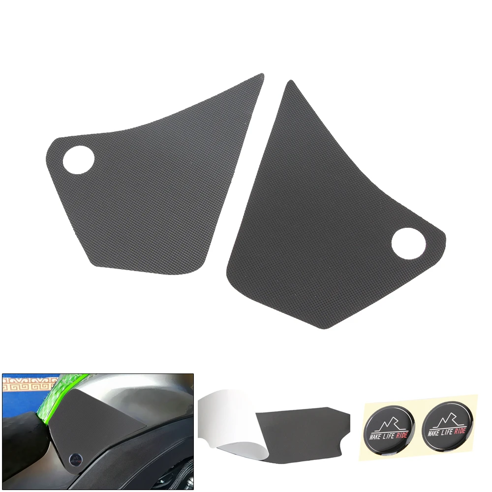 Tank Pad Anti Slip Motorcycle Sticker For Kawasaki Z1000 Z 1000 2015 2016 Side Gas Knee Grip Protector Decal Accessories