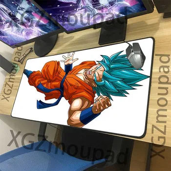 

XGZ Custom Extra Large Mouse Pad Black Lock Edge Popular Anime Dragon Ball PC Laptop Keyboard Desk Table Mat Rubber Non-slip Xxl