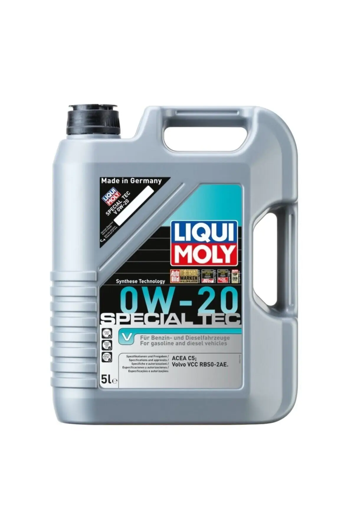 Liquore Moly Specıal Tec V 0W-20 Olio Motore 5 Lt, Olio Auto, Olio Motore