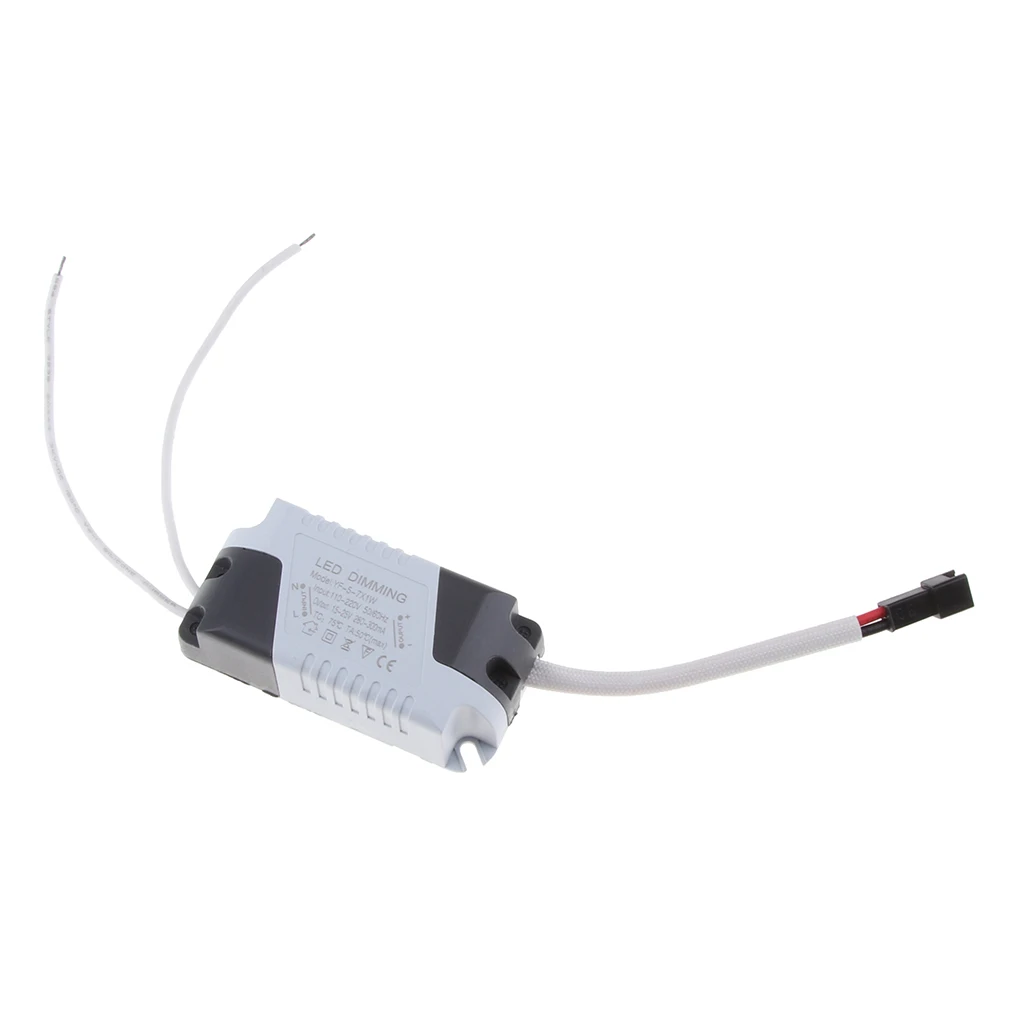 5-7x1W Dimmable Driver, for LED Light - 110V/220V AC 15-25V DC Transformer