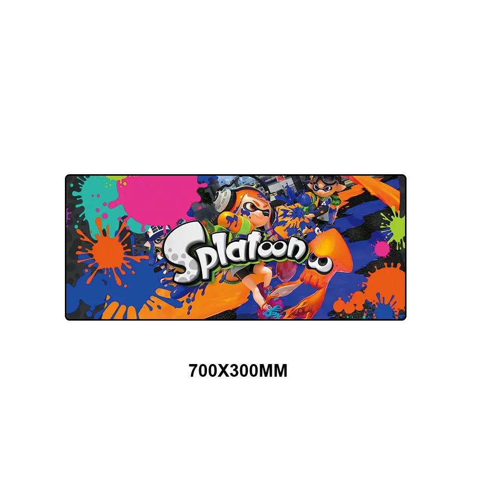 PSZS-002 Splatoon 2 игровой коврик для мыши коврик для ПК коврик для мышки с аниме компьютерная клавиатура коврик резиновый мягкий Настольный коврик под мышь для Рика и Морти - Цвет: PSZS-002