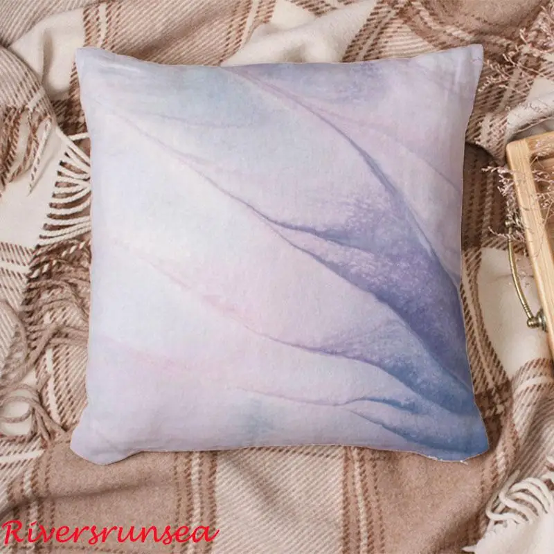 Color Painted Geometric Pillow Scandinavian Style Decoration Creative Graffiti Abstract Art Office Chair Cushion For Home Decor
