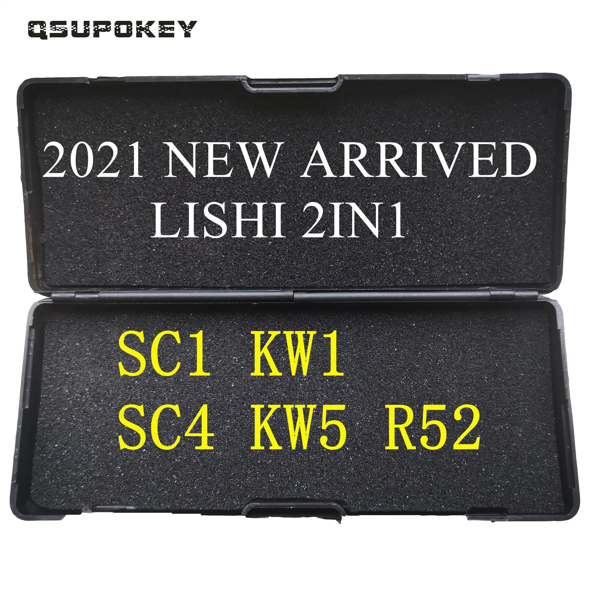QSUPOKEY оригинальный Lishi 2 в 1 SC1 SC4 KW1 KW5 R52 декодер для слесарных ремонтных