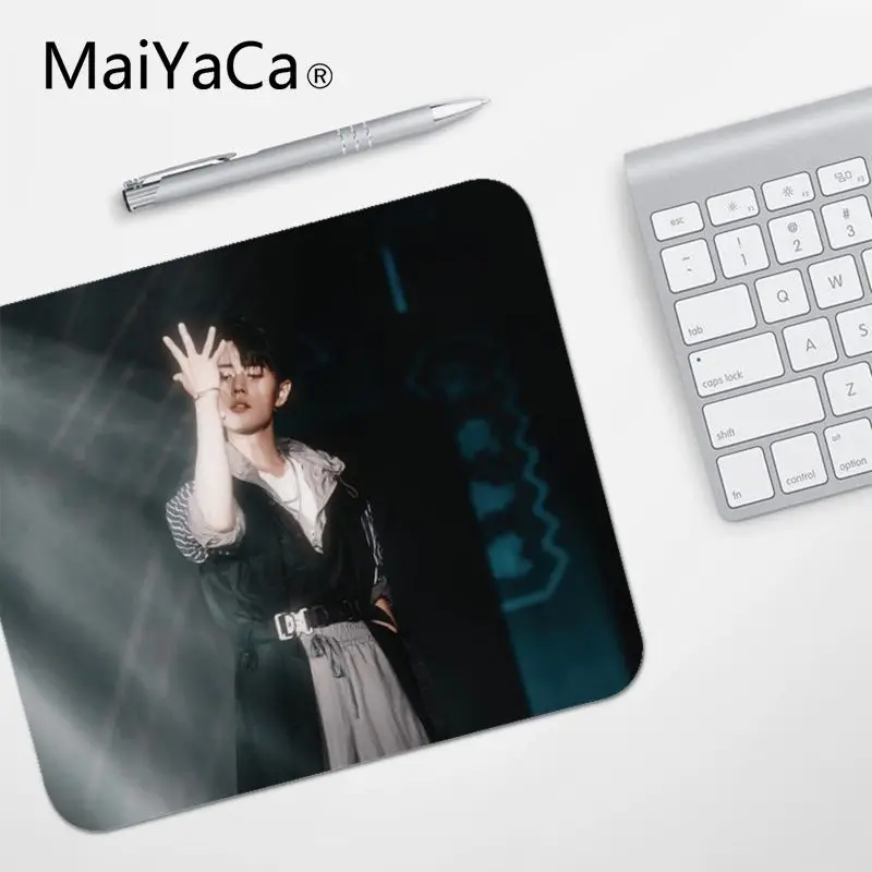 MaiYaCa высокое качество Xiao Zhan неtamed индивидуальные ноутбук игровой коврик для мыши Лидер продаж подставка под руку мышь - Цвет: No Lock Edge18x22cm