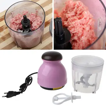 

Mini Electric Meat Grinder Food Processor Vegetable Fruit Blender Chopper 600ml Whosale&Dropship