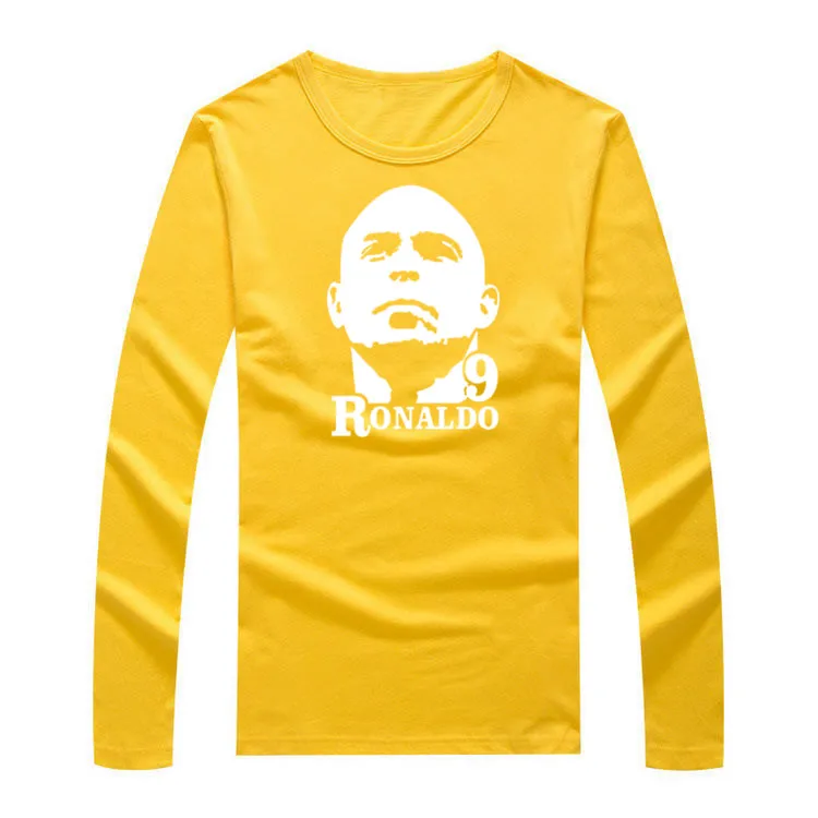 9 Летняя футболка ronaldo shdow R9, футболка из хлопка, Luiz Nazario De Lima, повседневная мужская футболка для бразильских фанатов, подарок 0715-3 - Цвет: 9