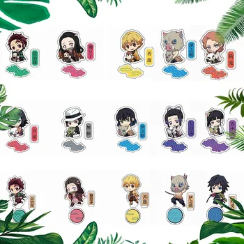 

Anime Demon Slayer Kimetsu No Yaiba Kamado Tanjirou Nezuko Kanawo Zenitsu Inosuke Giyuu Acrylic Stand Figure Model Toys