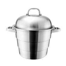 Двойные котлы, суповая из нержавеющей стали котелок, кухонная посуда, мульти инструмент для приготовления пищи, паровые горшки, индукционные плиты, корзина для еды