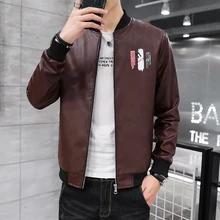 Мотоциклетная мужская куртка Chaqueta Hombre кожаная куртка мужская мода Jaqueta De Couro Slim Fit Chaqueta Cuero Hombre Leren Jas Heren