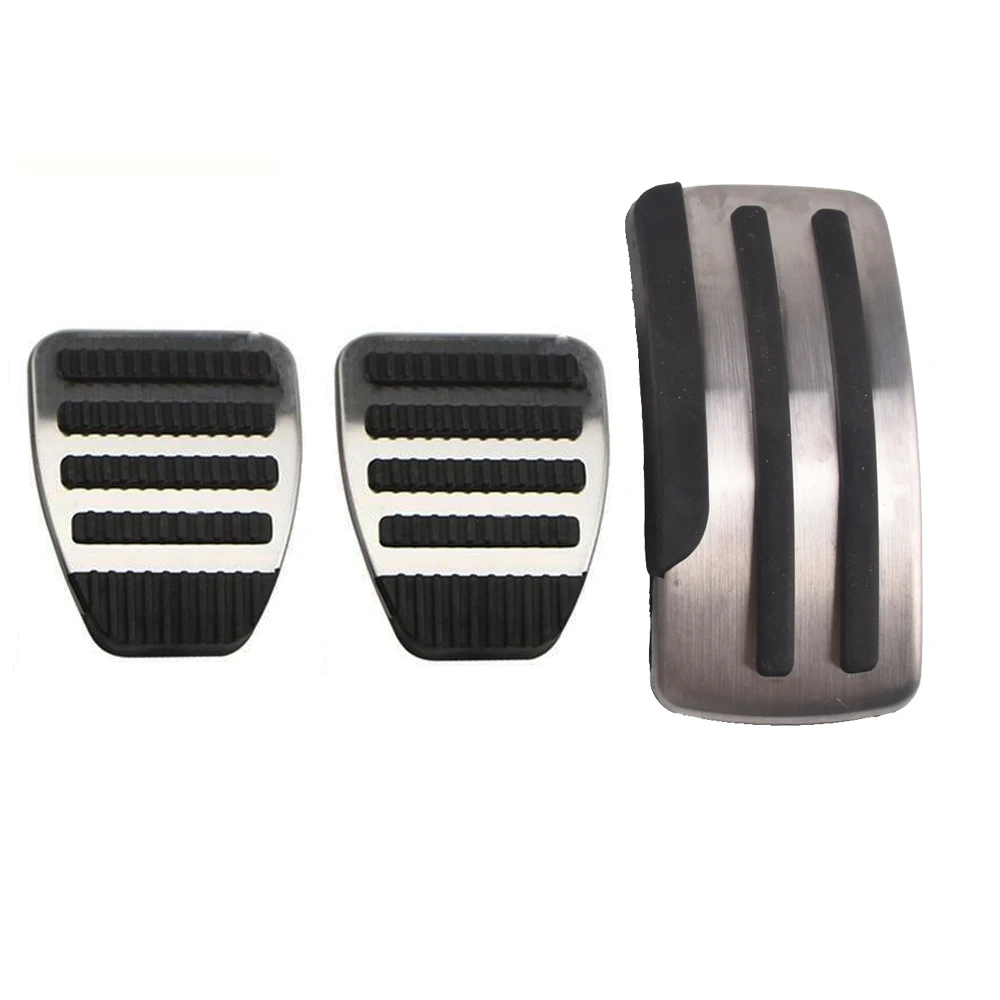 Stainless Steel Gas Fuel Brake Pedal Pads Cover for Nissan murano pathfinder patrol