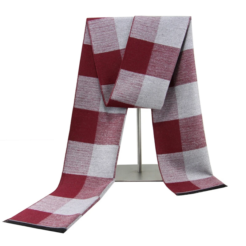 

Scarf for Men,New Winter Scarf, Men's Plaid Scarf, Warm Scarf, Cashmere Scarf, Fashion Scarf