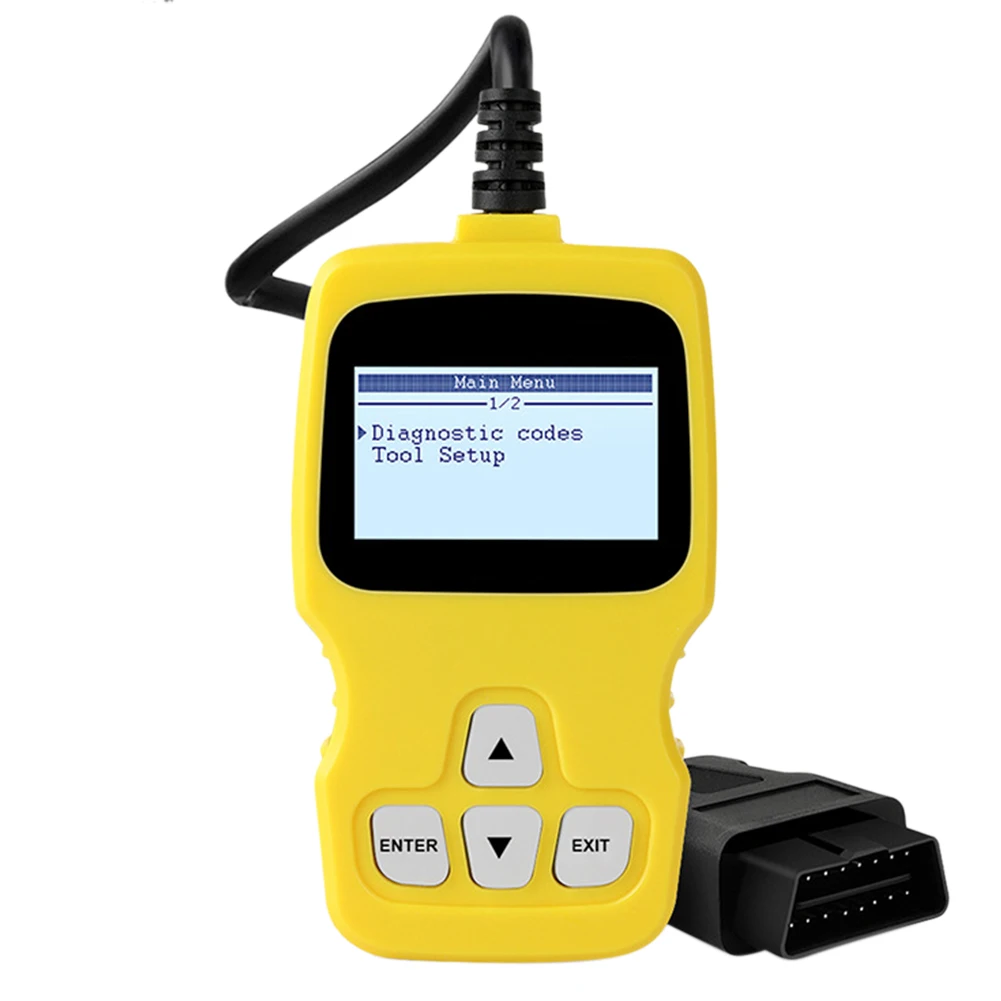 OM500 Авто OBD2 Замена автомобиля сканер тест ЖК-экран код ридер проверка ремонт анализатор неисправности диагностический инструмент двигатель