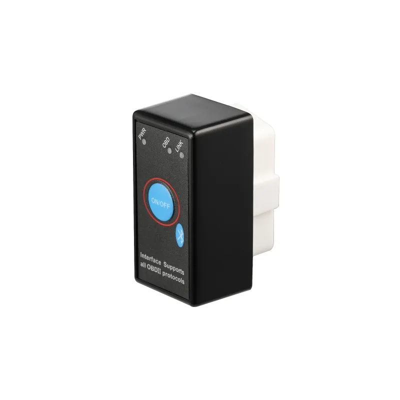 Супер Мини ELM327 Bluetooth ELM 327 выключатель питания V2.1 Кнопка ВКЛ/ВЫКЛ OBD2 автомобильный