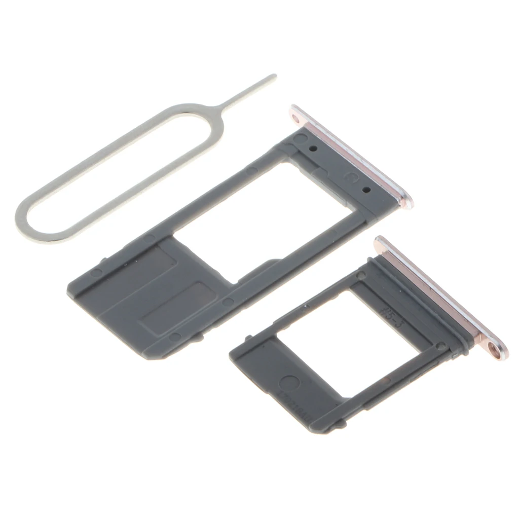 SIM Card Tray Holder Slot Replacement for Samsung A5 A7 2017 A520 with Sim Card Tray Open Eject Pin 2019 New High Quality