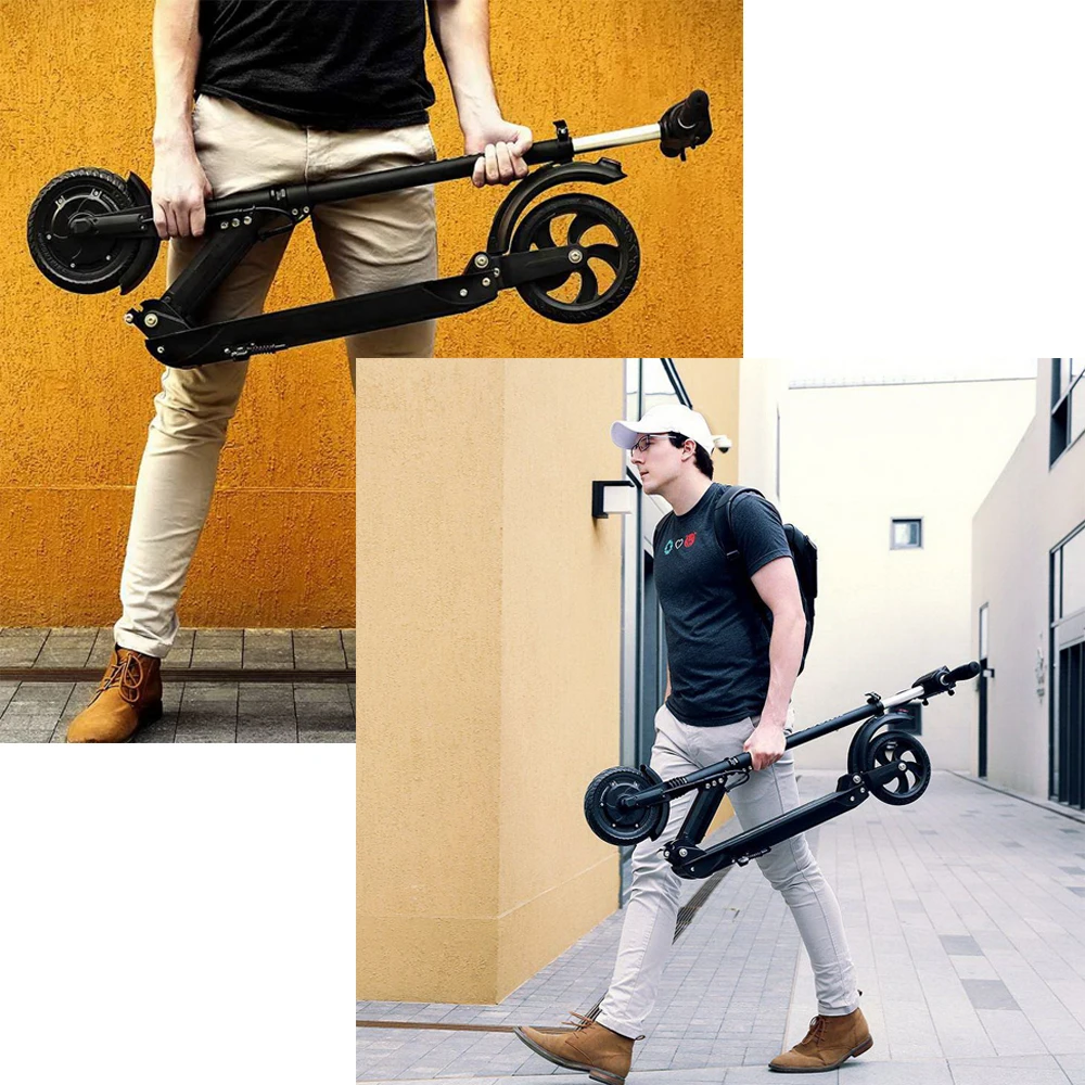 Excellent [Poland Send] No tax KUGOO S1 Folding Electric Scooter 350W Adult Speed Electric Scooter 3 Speed Modes 8 Inche IP54 30KM 3-6day 5