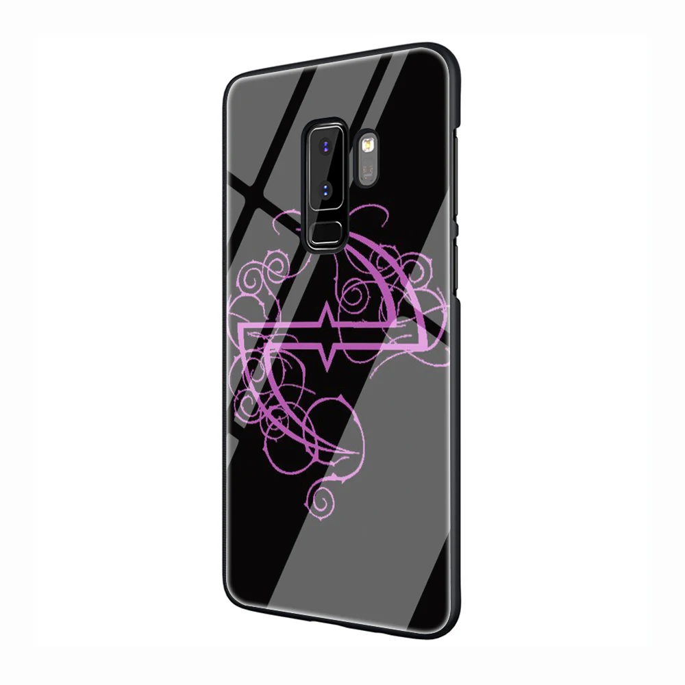 EWAU Evanescence Стекло чехол для телефона для samsung Galaxy S7 8 9 10Plus Note8 9 A10 20 30 40 50 60 70 - Цвет: G10
