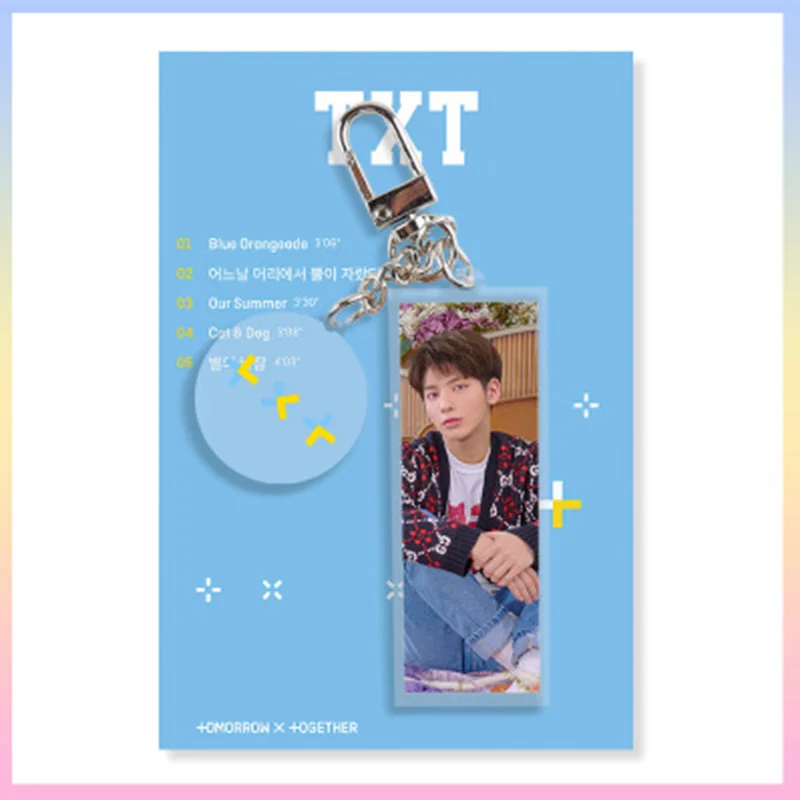 TXT The Dream Chapter акриловый брелок для ключей Tomorrow X Together Choisoo Choi YEON - Цвет: 05