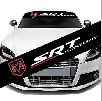 

For SRT Front Window Windshield Vinyl Banner Decal Sticker