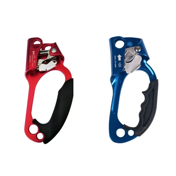 

2pcs Tree Rock Climbing Right Hand Ascender Riser Equipment For 8-12mm Rope Mountaineering Rappelling Caving Climbing Accessory