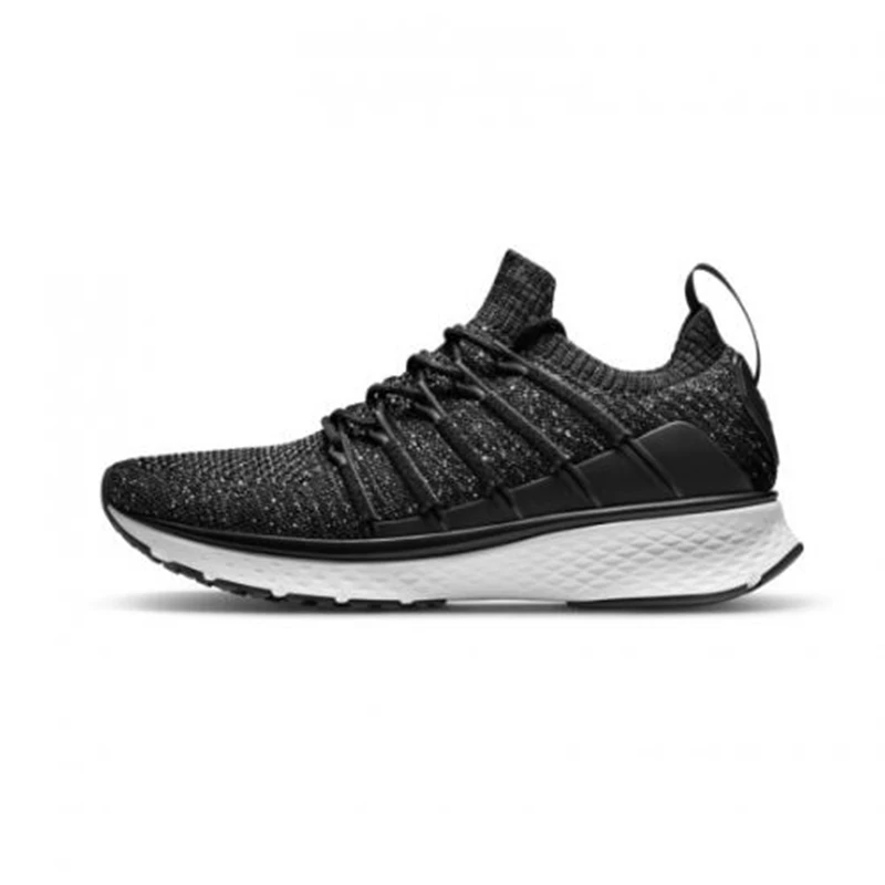 Gray Size43 Все размеры) Xiaomi Mijia Sneaker 2 Мужская беговая Обувь Uni-moulding амортизирующая система блокировки Fishbone эластичная трикотажная вамп - Цвет: Gray Size43