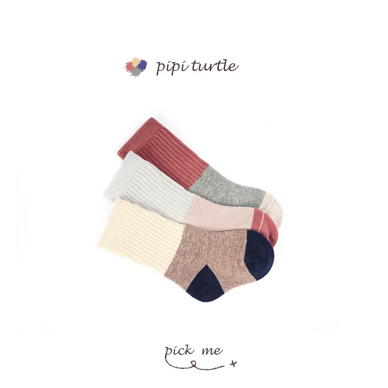 

Pure Cotton Turtle 2018 New Style Infant Pippi Princess Socks Newborn Baby Relent Girls Pile Style Fashion Girl Socks Spring And