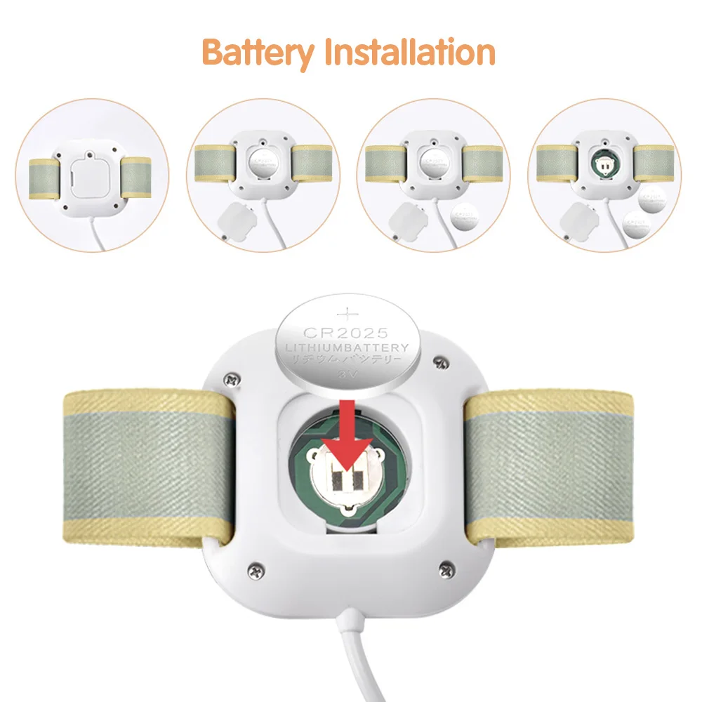 Bedwetting Alarm for Boys and Girl USB Rechargeable Pee Alarm with Sounds and Vibration Bedwetting Sensor for Kids Adults