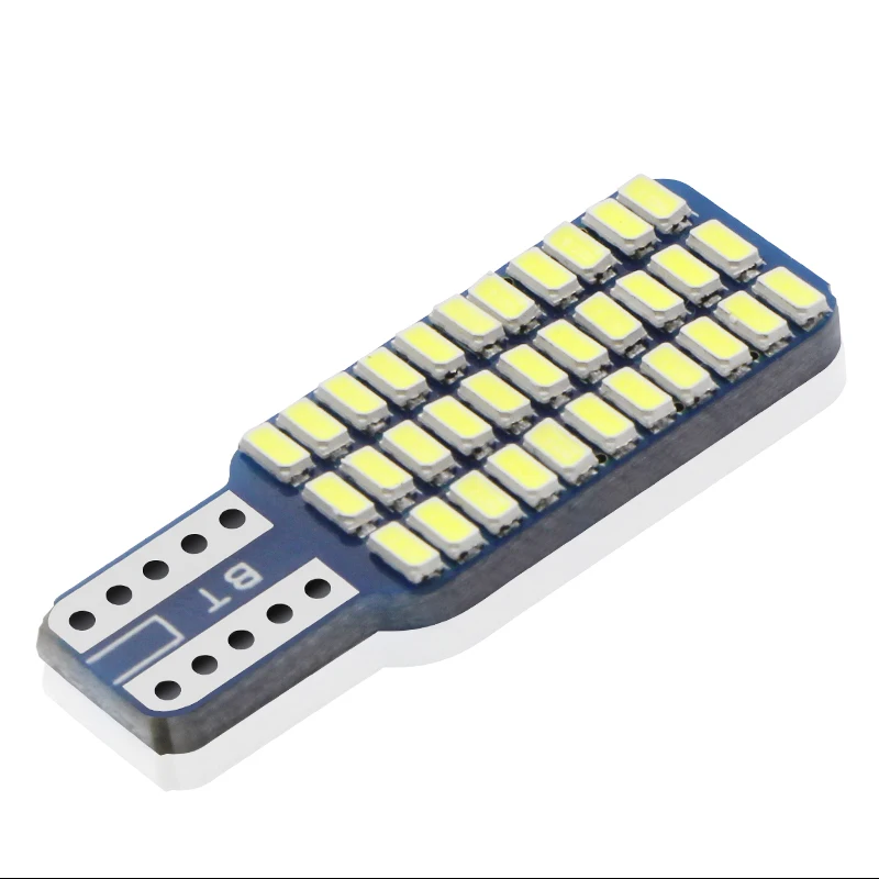 Автомобильный светодиодный T10 192 194 168 W5W светодиодный лампы 33 SMD 3014 автомобильные задние фары купольная лампа белый AC/DC 12V Canbus Error Free автомобильные аксессуары