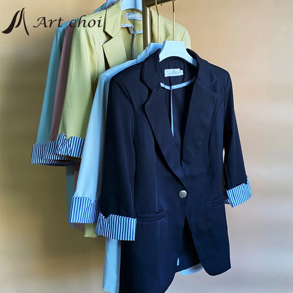 Women Blazers Jackets Spring Autumn Work Office Ladies Leisure Suits Slim Business Design Female Coats Talever British Vintage | Женская