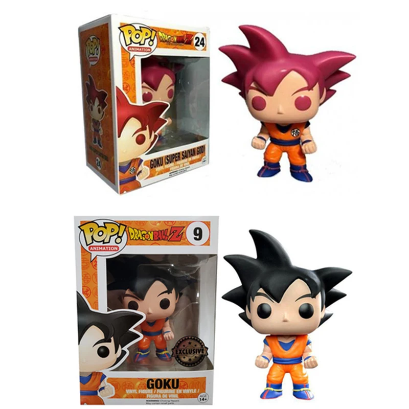 Funko Pop Dragon Ball Z Гоку мультфильм аниме фигурка кукла ПВХ фигурка Коллекция Модель игрушки для подарка на день рождения Brinquedos F68