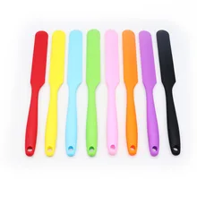 Small silicone one piece spatula flour blender butter spatula cream cake baking tool Silicone spatula bread spread jam