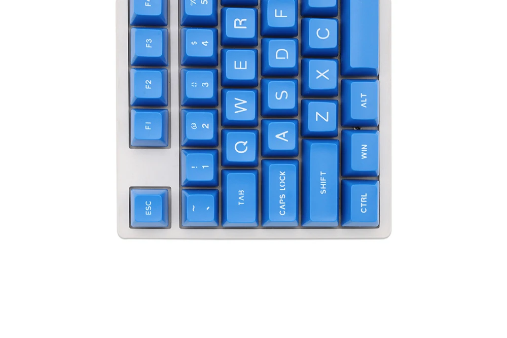 Abs Doubleshot Keycap para mx Stem Keyboard SA Perfil 104 Ansi 60 Poker Preto Branco Laranja Roxo Verde Azul Amarelo Vermelho 87 Tkl - Imagem 4