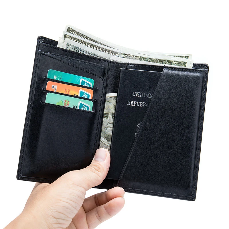 Высококачественный кошелек с держателем для карт, многофункциональная сумка, Обложка для паспорта, защитный бумажник для визиток, Обложка для паспорта