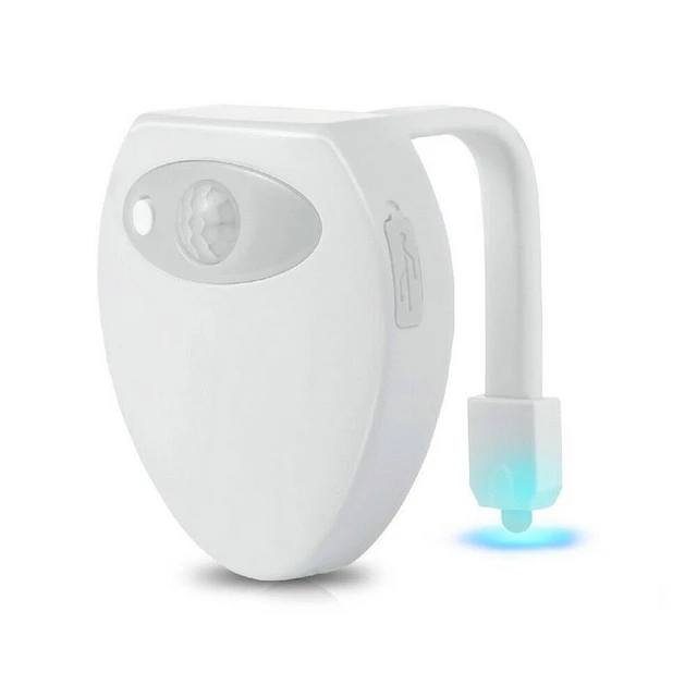 Lighting Led Light Wc Toilet Bowl Sensor  Led Toilet Bathroom Light Bowl -  2pcs - Aliexpress