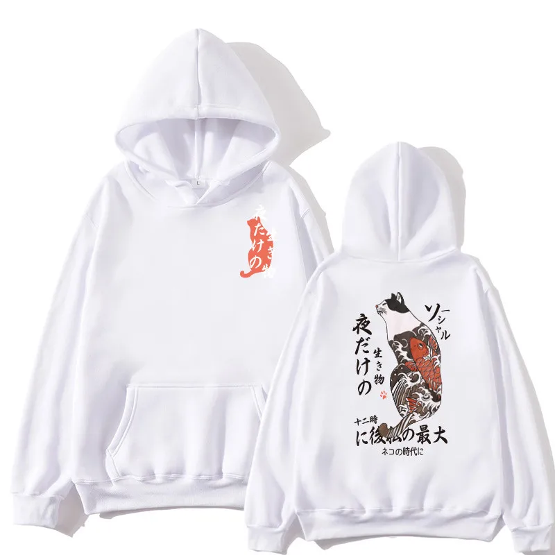 

2019 new The playful Japanese cat will be named the law of nature in 2019.Hip-hop hoodies.