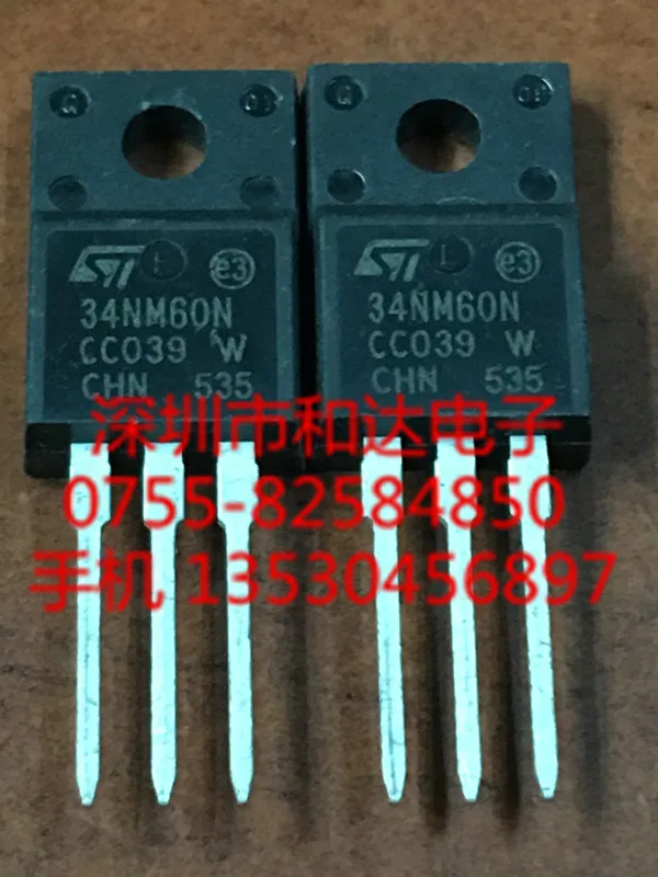 5 шт. 34NM60N STF34NM60N TO-220F 600V 29A